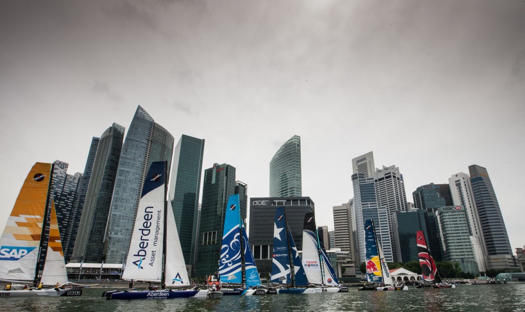 Extreme Sailing Series: una lista equipaggi d'eccezione per la prima tappa a Singapore, dal 20 febbraio