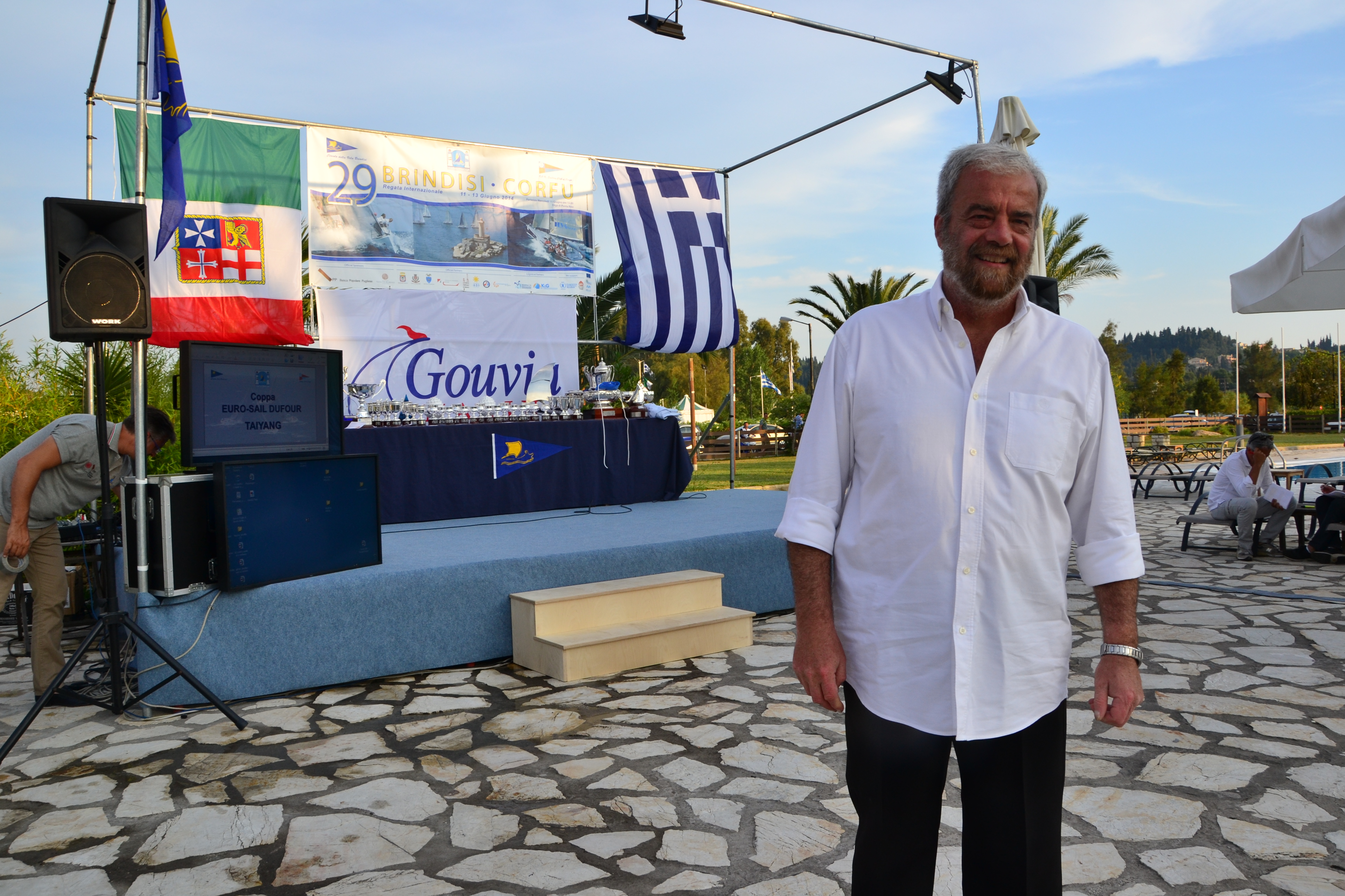 Tassa sulle barche in Grecia? “Tranquilli, non entrerà mai in vigore”, ce lo dice Dimitris Koutsodontis, direttore di Gouvia Marina (Corfù). Nostra intervista