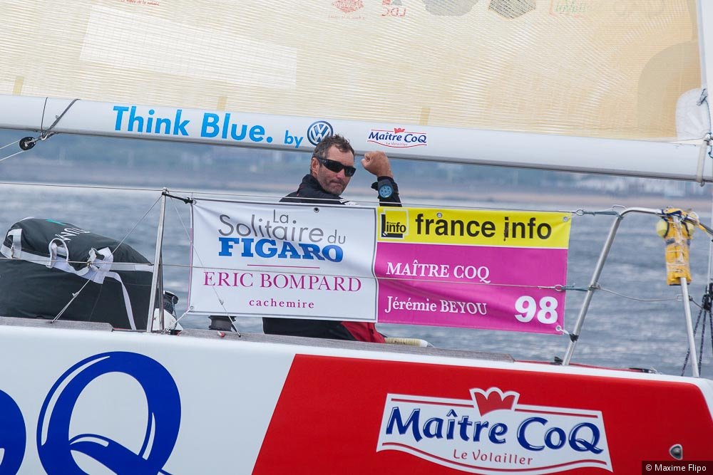 Solitaire du Figaro: terza tappa a Gildas Mahé, Beyou è il nuovo leader