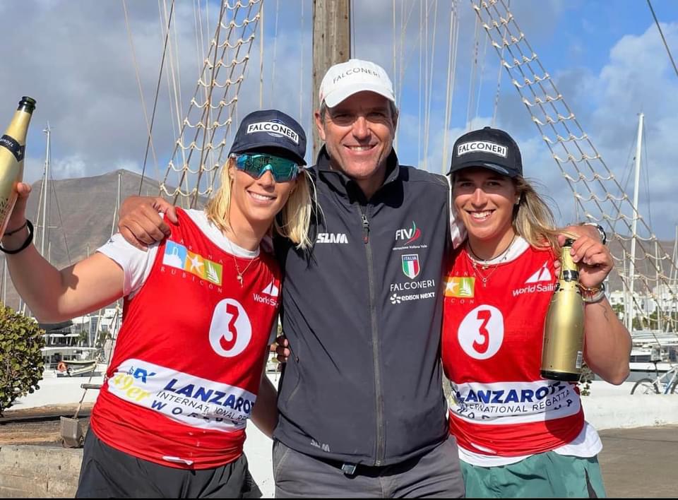 Mondiale 49er FX: Germani-Bertuzzi conquistano il bronzo a Lanzarote