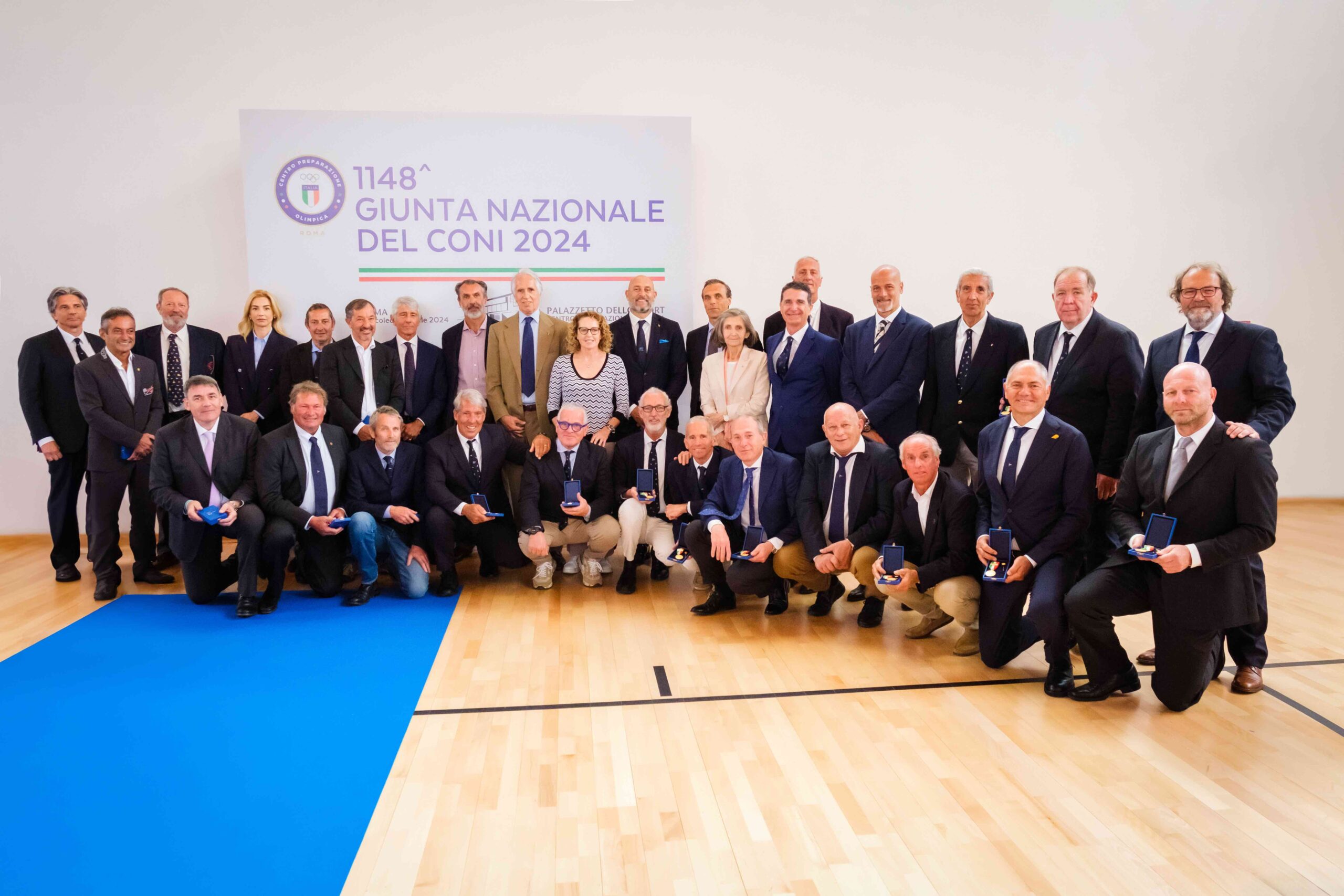 Il CONI conferisce all’equipaggio del Moro di Venezia la medaglia d’oro al valore atletico